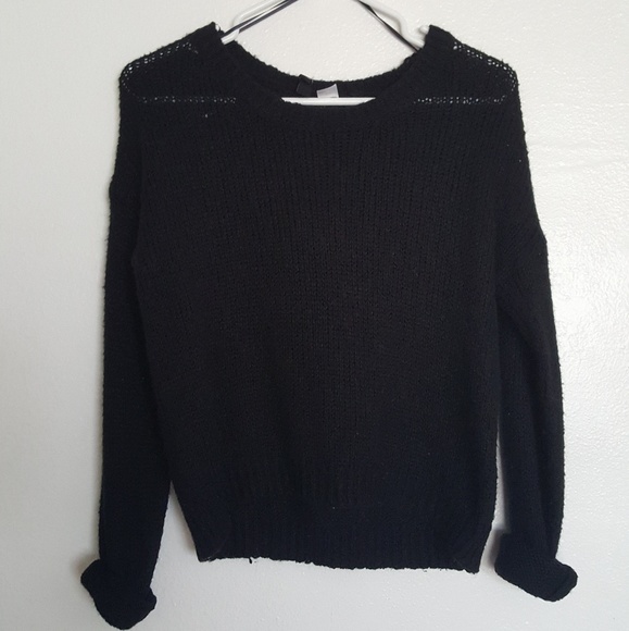 H&M Sweaters - Black knit sweater